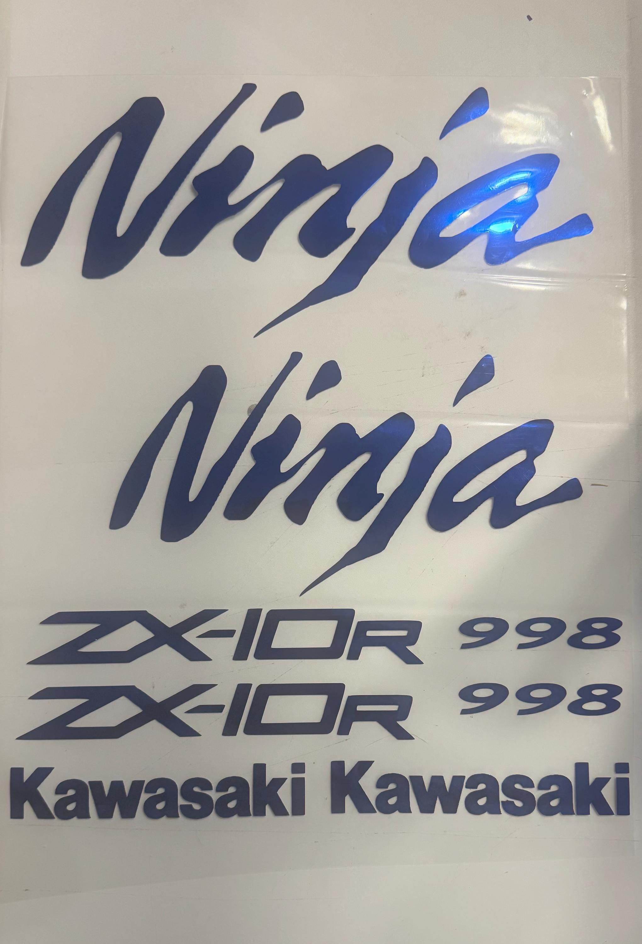 シール カワサキ（Kawasaki） 〇 Ninja 40周年記念 デカール 2024