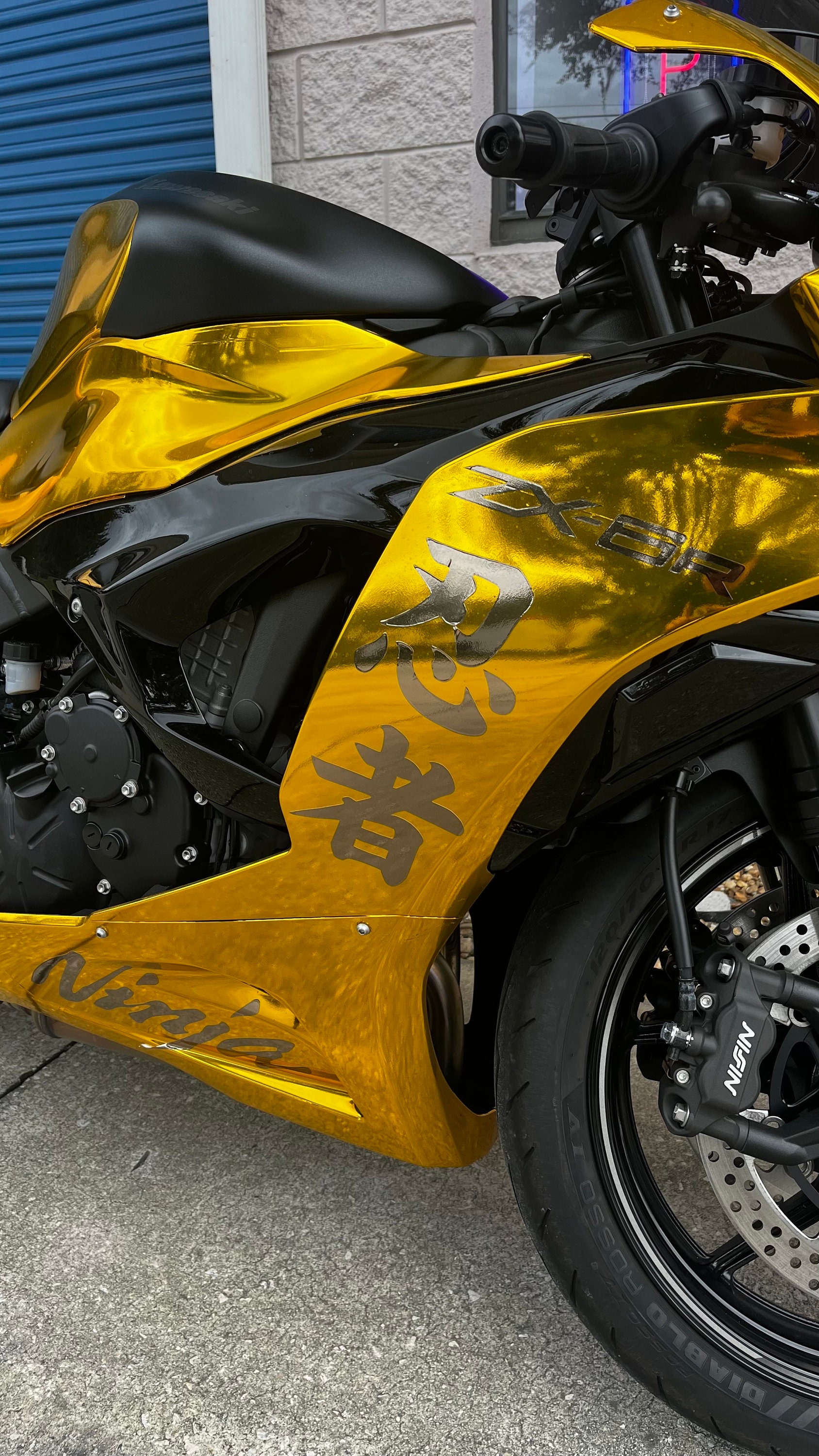 Kawasaki Ninja Kanji Decal Set Etsy UK