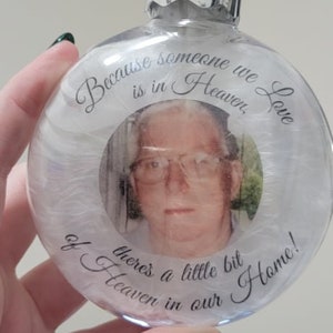 Gedenkornamente | Schwimmende Ornamente | Andenken Ornamente | Erinnerungs-Schwimmende Ornamente | Geschenk | Weihnachten | Besonderes Geschenk
