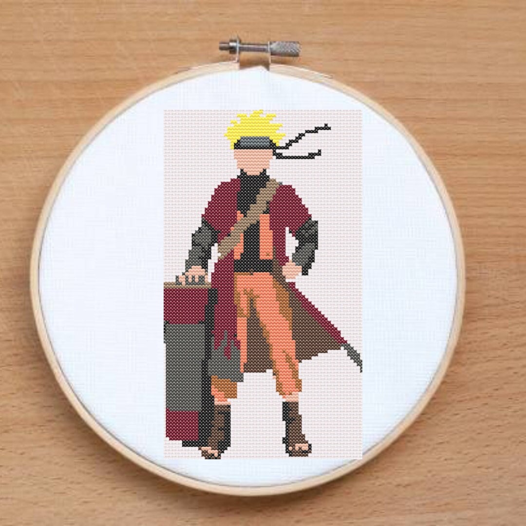 Naruto Anime Embroidery Designs, Anime Face, Monogram Embroidery Designs •  Stained Glass Patterns & Suncatchers