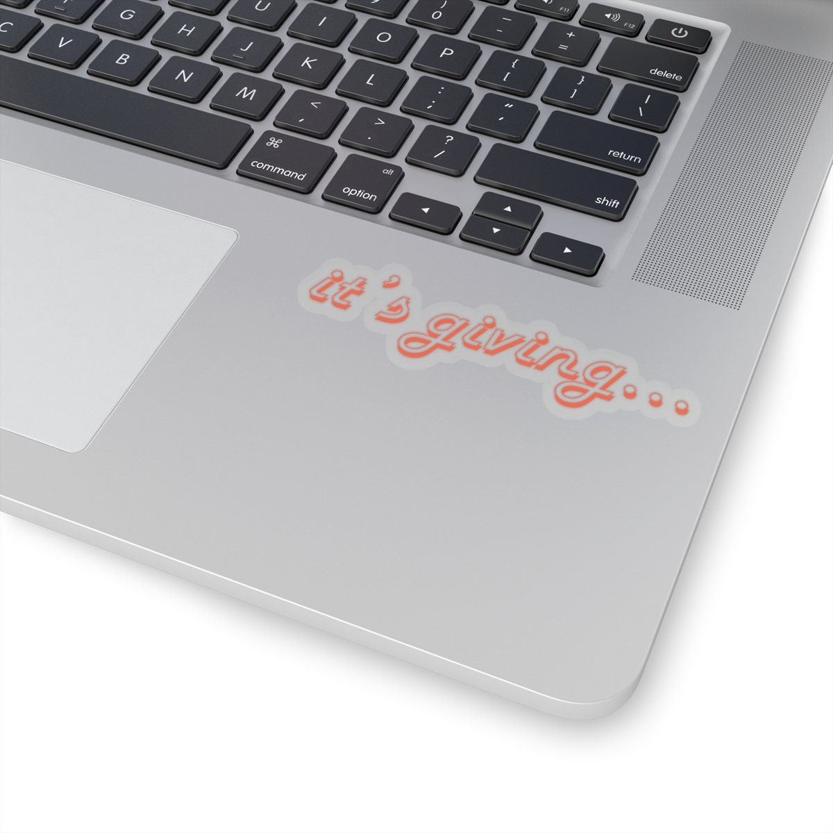 It's Giving... Sticker | Sticker for Laptop | Sticker for Water Bottle ...