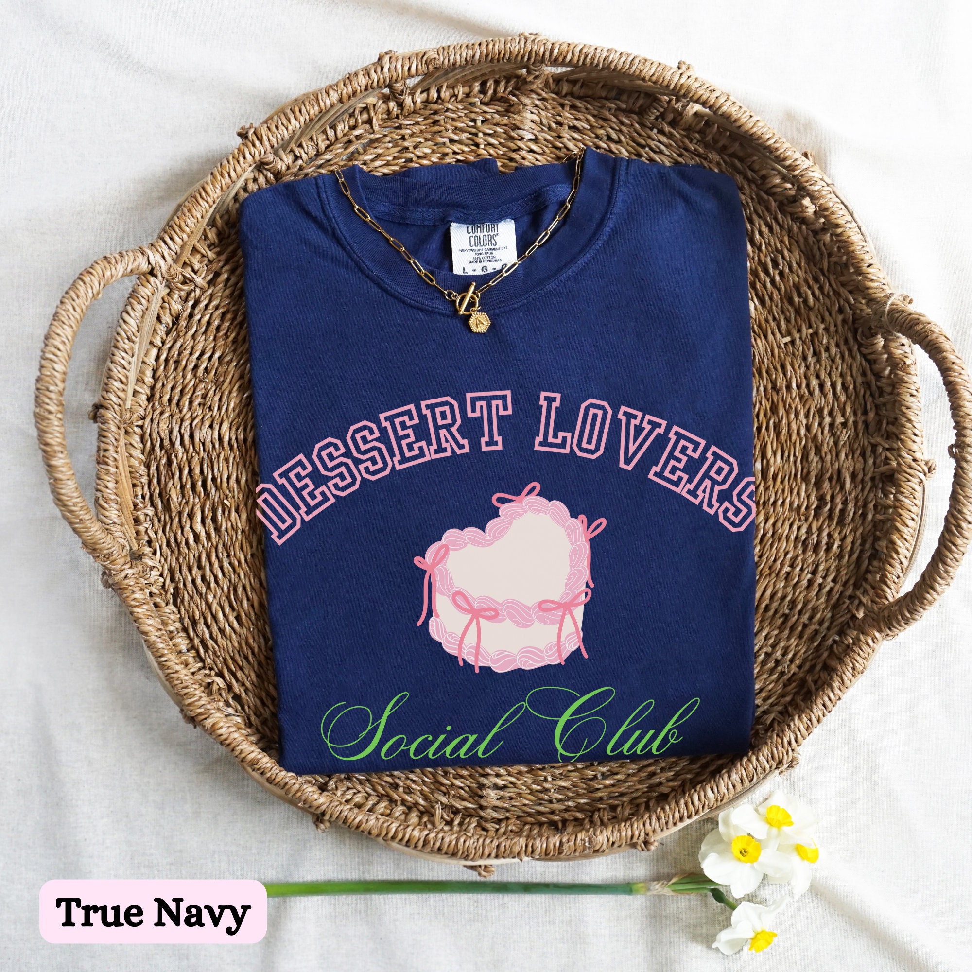 Cake Dessert Pattern Print Women Crewneck Sweatshirt