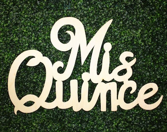 Mis Quince Sign