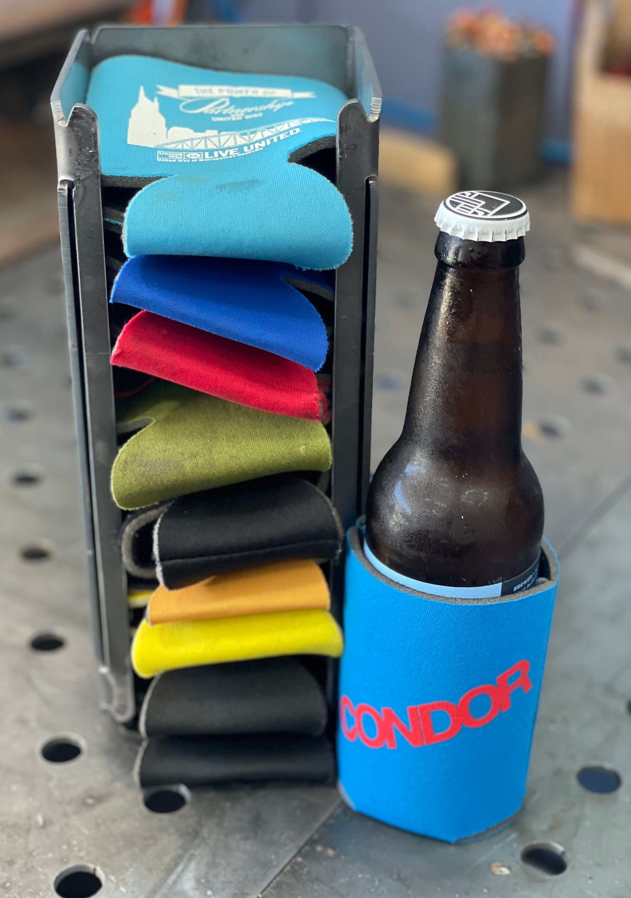 Koozie® Bottle Opener Beverage Cooler