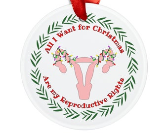 Reproduktionsschutz, Acryl-Ornament mit Schleife