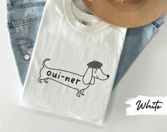 Comfort Colors Funny Dachshund Shirt, Doxie Dog Mom Tee, Doxie Mama Tshirt, Gift for Wiener Dog Lover, Weenie Owner Dad T-shirt Gift
