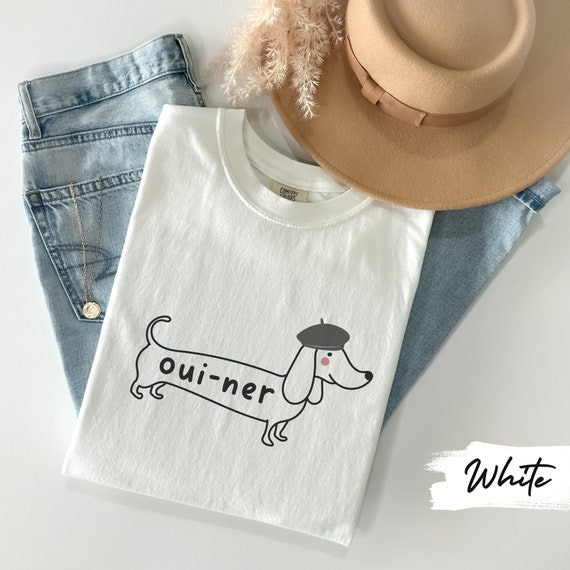 Comfort Colors Funny Dachshund Shirt, Doxie Dog Mom Tee, Doxie Mama Tshirt, Gift for Wiener Dog Lover, Weenie Owner Dad T-shirt Gift