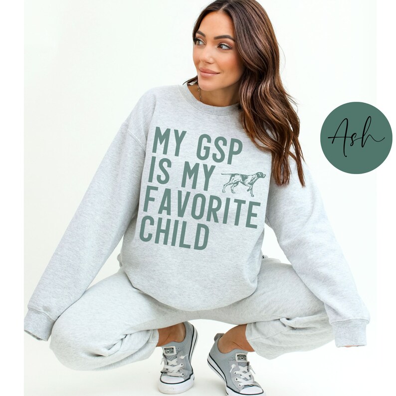 GSP Dog Lover Mom Sweatshirt, German Shorthaired Pointer Sweater Shirt