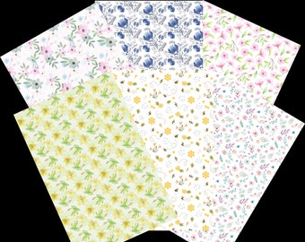 Trendy tape- pale florals  (printed medical tape for feeding tubes, oxygen, central lines etc)