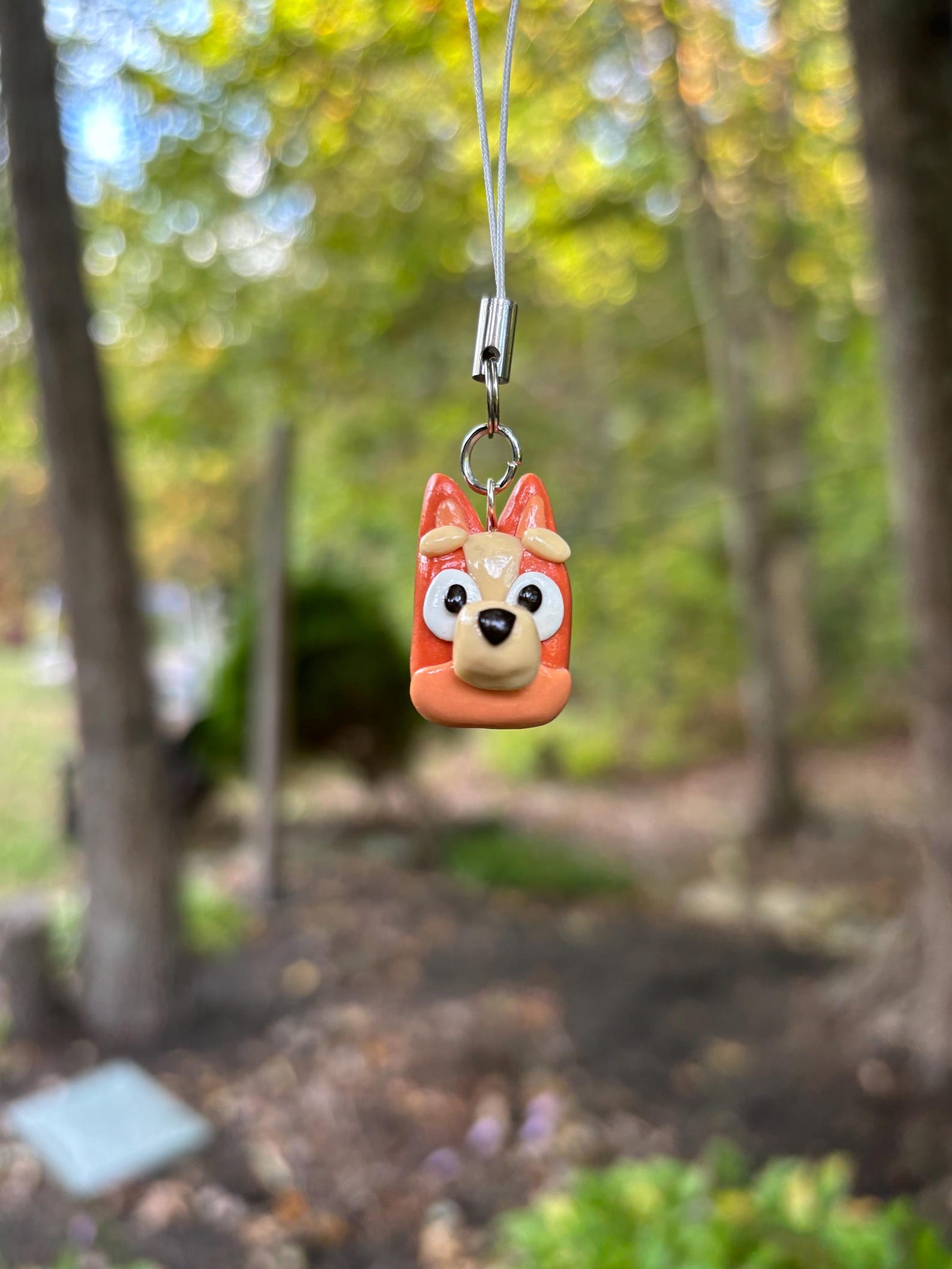 Clay Bluey & Bingo Keychain - Etsy
