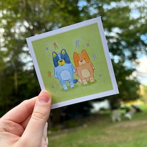 Bluey stickers