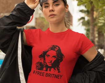 Camisa Britney gratis, Libertad para Britney, Movimiento Britney libre, Camisa Britney Spears, Ejército Britney