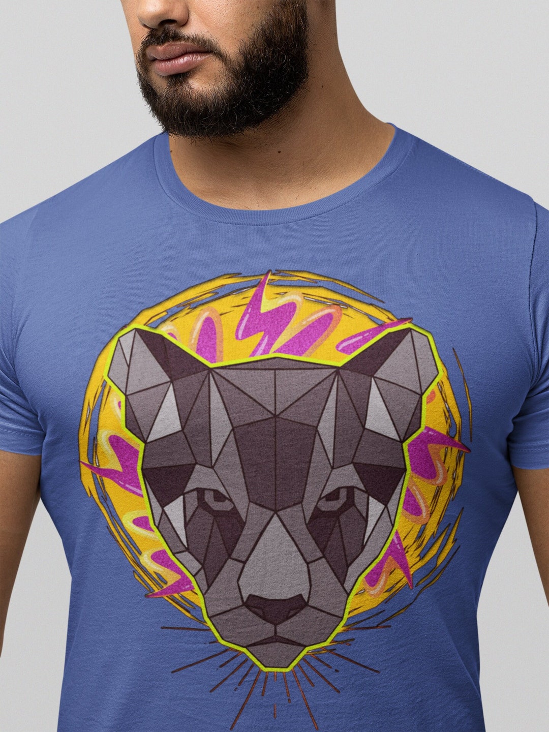 Mountain Lion Shirt for Men Women, Cougar T-shirt, Camping Shirt