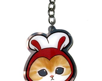 Mofusand Jollibee Keychain
