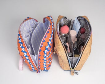 Makeup Organizer Bag Sewing Pattern – “Leona” PDF + 4K Video Tutorial