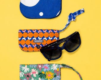 Sunglasses Case Sewing Pattern PDF | 3 Styles, Beginner Eyeglass Pouch