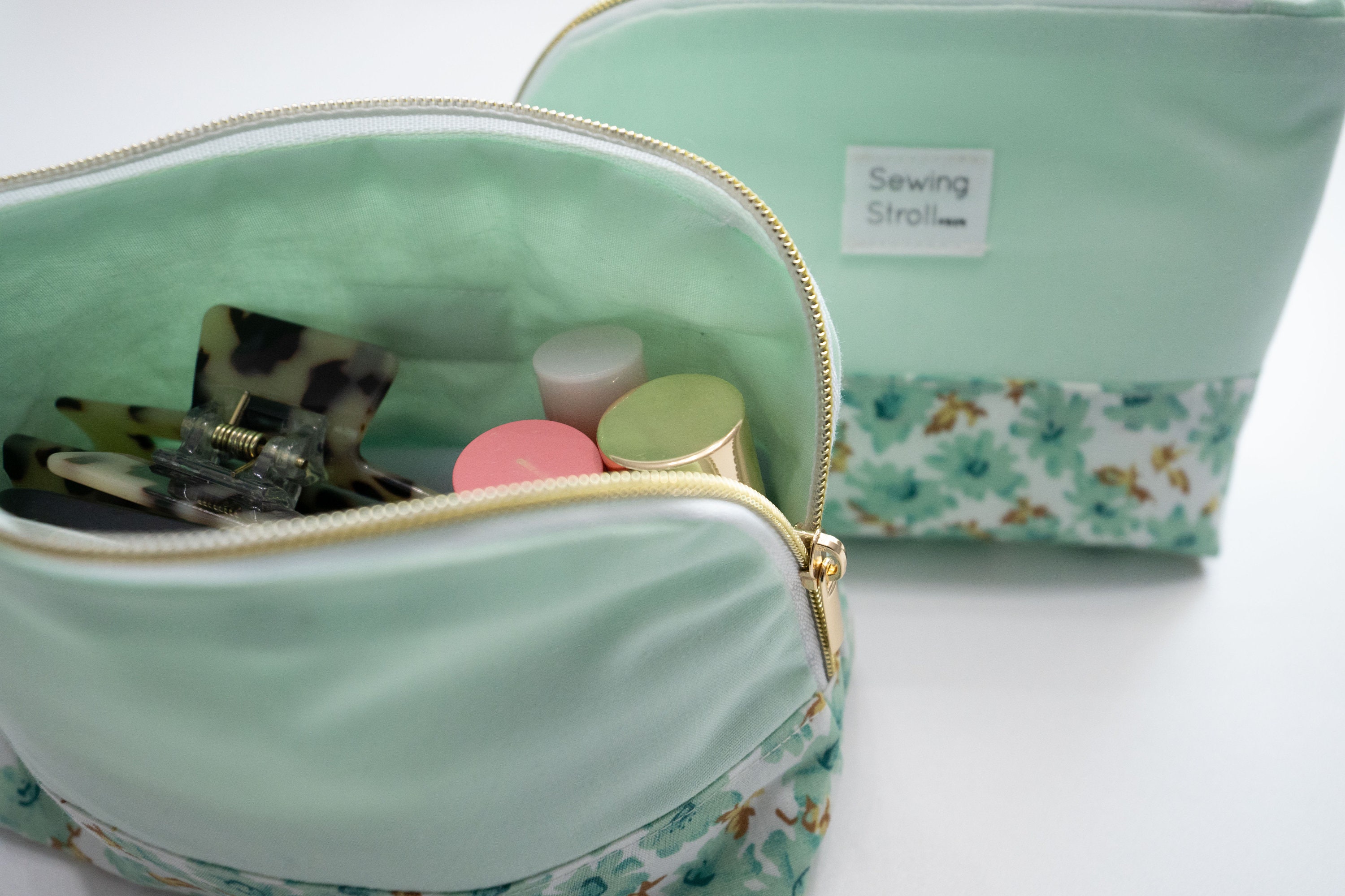 DIY Toiletry Bag Melody Sewing Pattern Templates With Video Tutorial - Etsy