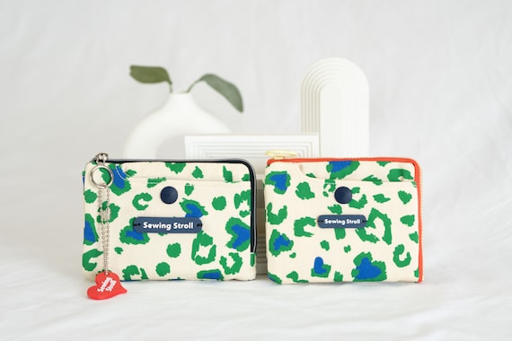 DIY Mini Wallet Sewing Pattern: "Jean" PDF Template + Video