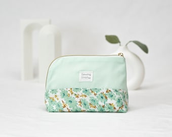 Makeup bag Sewing Pattern &quot; Melody&quot; | Video tutorial + Written instruction