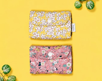 Small Pouch Sewing Pattern PDF, Earbud and Key Case with Optional Card Pocket