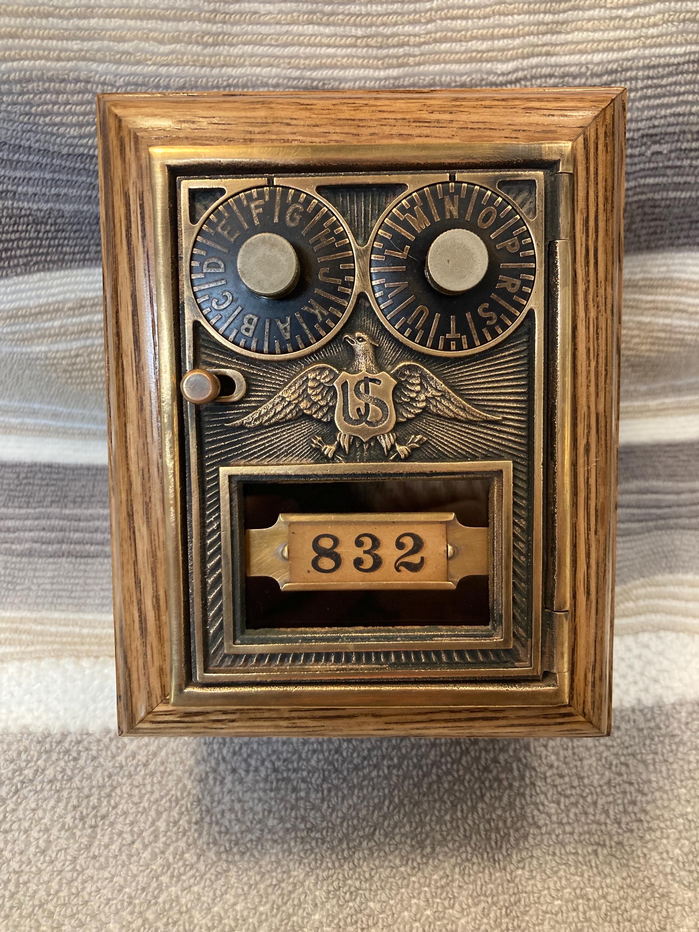 Vintage Post Office Mail Box - Etsy