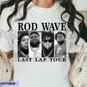 Rod Wave last lap world tour shirt Rod Wave albums t-shirt Rod Wave t-shirt fan Rod Wave merch Rod Wave concert Rod Wave gift poster