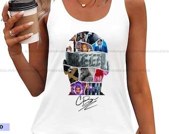 Chris Brown Tank Top: R&B world Tour, Unisex Concert Merch