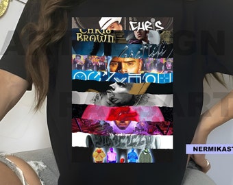 Chris Brown r&b World Tour T-Shirt - Fan Merch Concert Tee