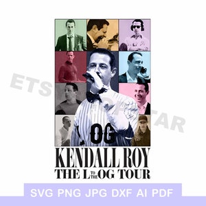 Kendall Roy png The Eras Tour png Kendall Roy era merch Kendall digital party printable t-shirt shirt iron on transfer