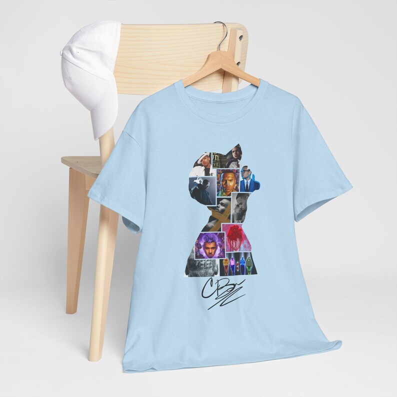 Chris Brown World Tour T-shirt: r&b raymond en bruin concertfan merchandise afbeelding 8