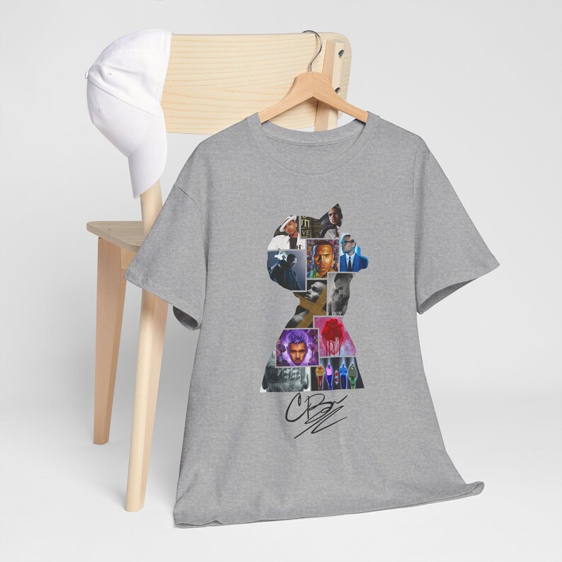 Chris Brown World Tour T-shirt: r&b raymond en bruin concertfan merchandise afbeelding 6