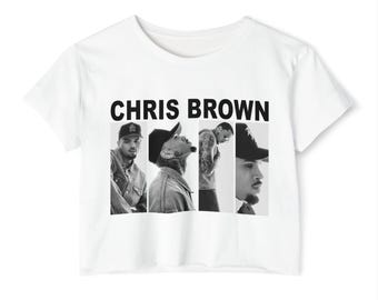Chris Brown Tour Crop Top: Concert Fan Merch