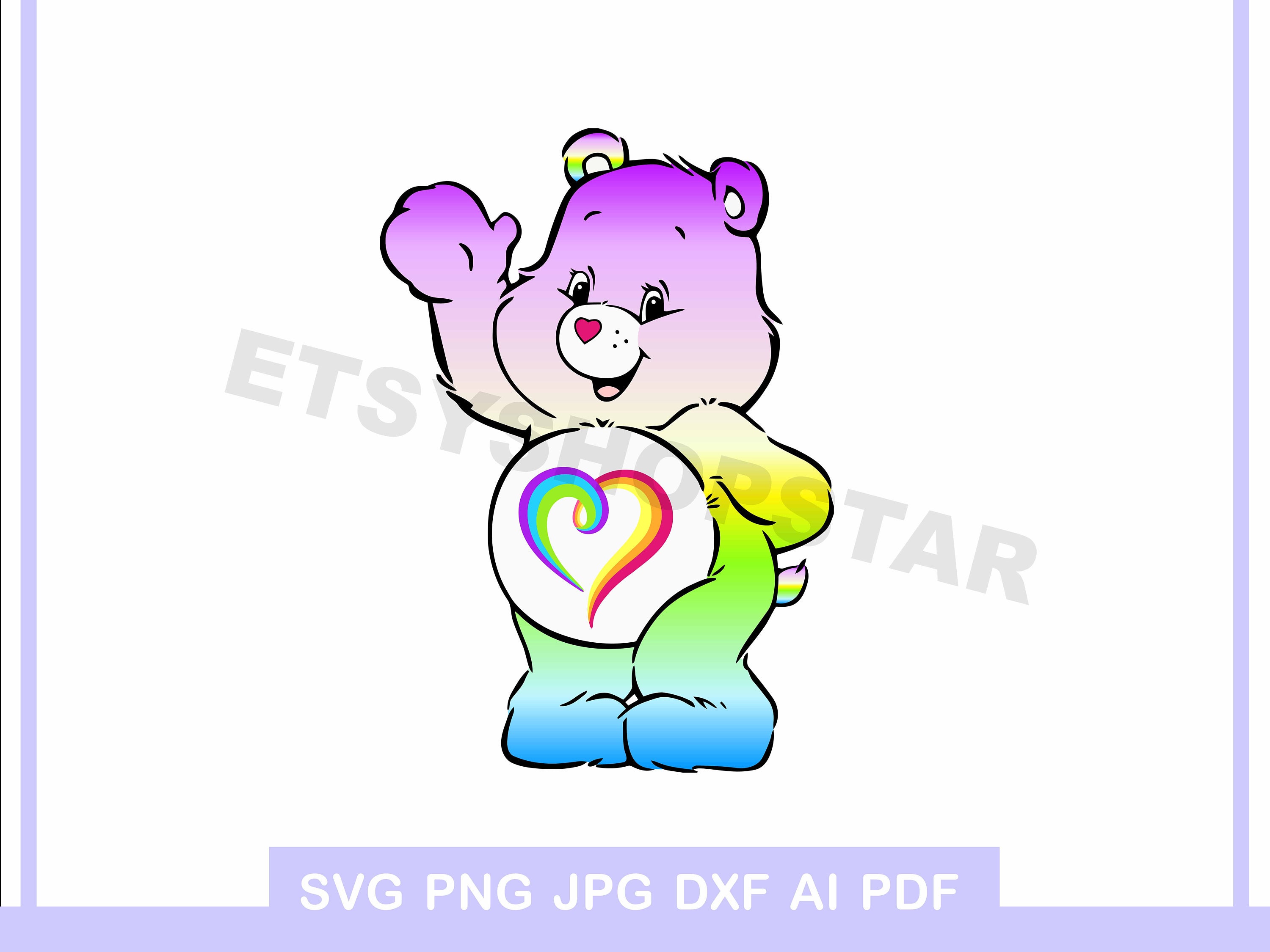 Care Bears Inspired Heat Transfer Design - Birthday Girl – LuvibeeKidsCo