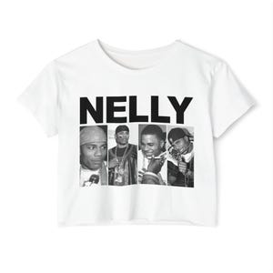 Nelly rapper crop top Nelly where is the party at concert crop shirt Nelly tshirt Nelly tour Nelly print Nelly rapper fan merch Nelly gift