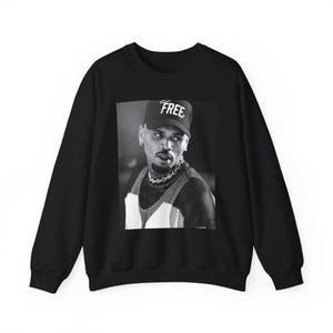 Chris Brown Tour Graphic Pullover - R & B Konzert Merch Bekleidung