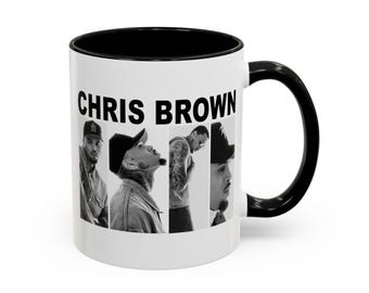 Chris Brown Albums Mug: World Tour Concert Merch Cup