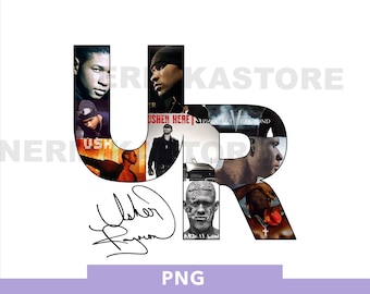 Usher World Tour PNG Print: Concert Fan Art (Digital Download)