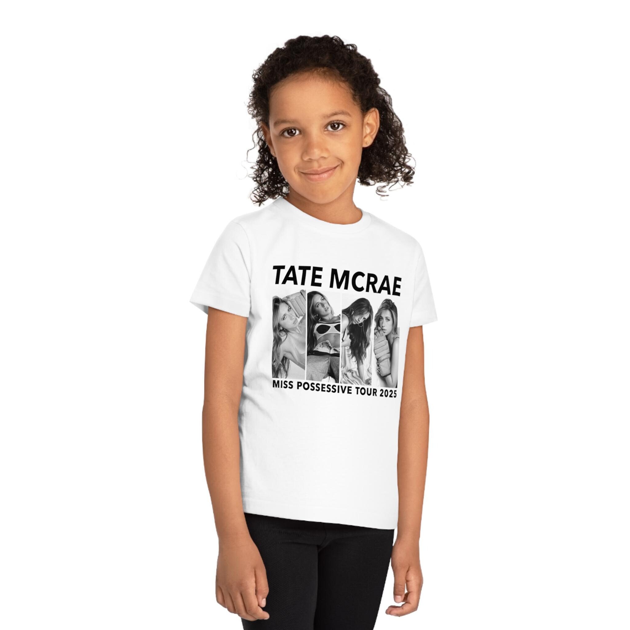 Tate McRae T8 Merch Jersey Think Later Tour T-shirts Women
