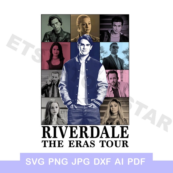 Riverdale digital Eras Tour png Riverdale print png digital Taylor Swift tshirt shirt iron on transfer Riverdale merch gift