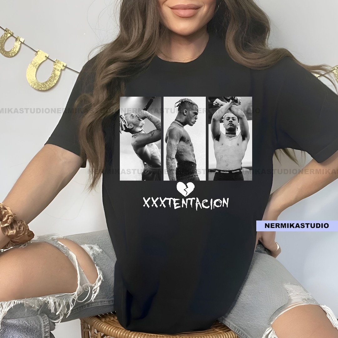 Tacion Rapper X.xxten.tacion T-shirt: Rapper Music Concert Merch - Etsy