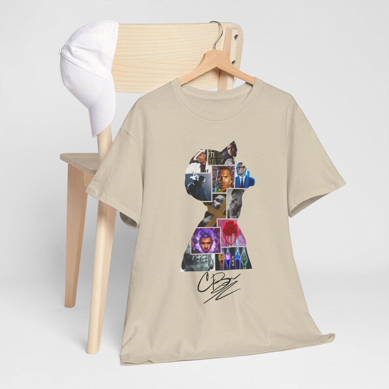 Chris Brown World Tour T-shirt: r&b raymond en bruin concertfan merchandise afbeelding 5