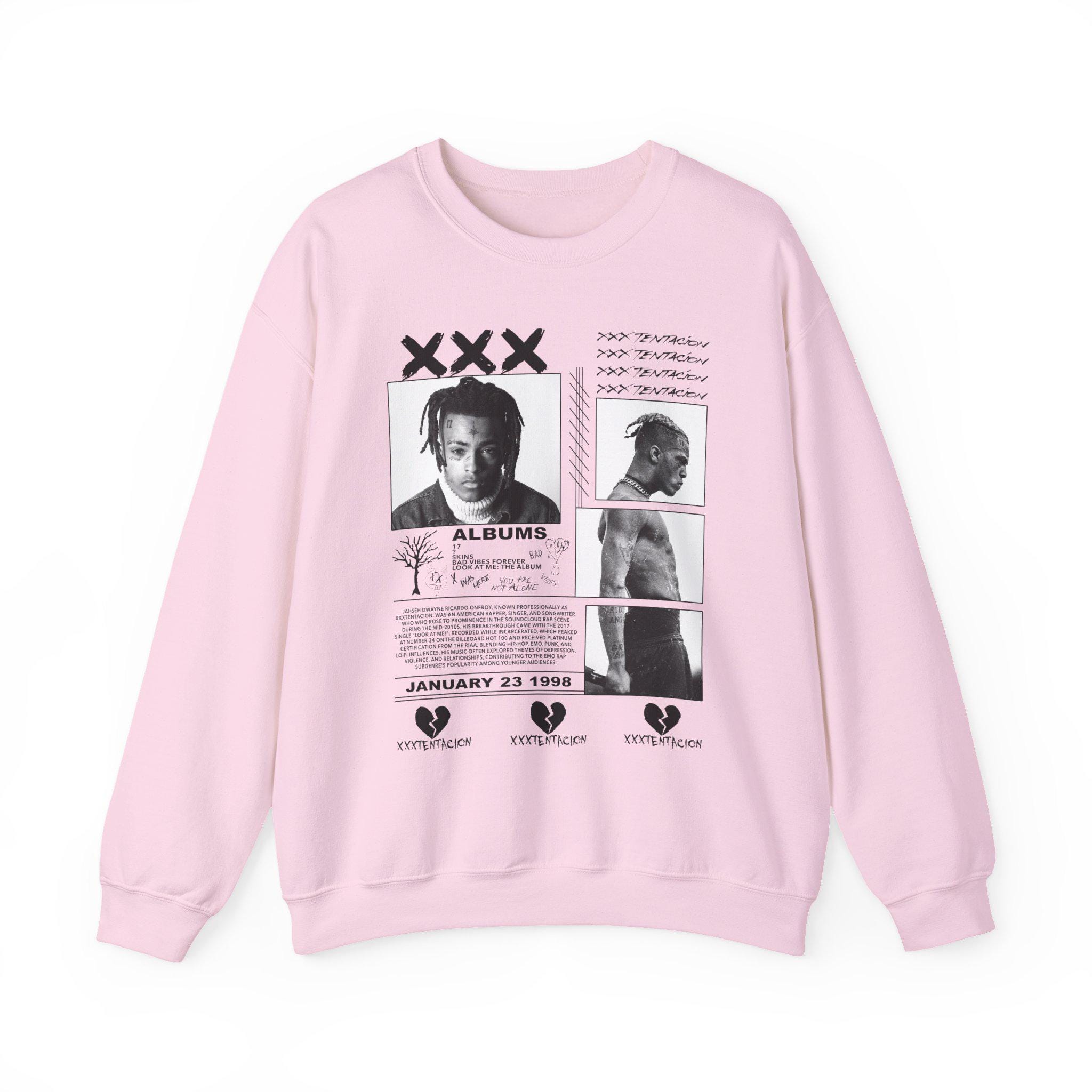 Tacion Rapper X.xxten.tacion Poster Sweatshirt Fan: Rapper Music Concert Merch - Etsy