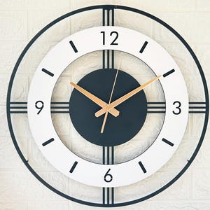 Metall große dekorative Wanduhr, moderne Wanduhr, Wanduhr Wohnzimmer, Wanduhr Unikat, Uhren für die Wand Küche, Wanduhr aus Holz,