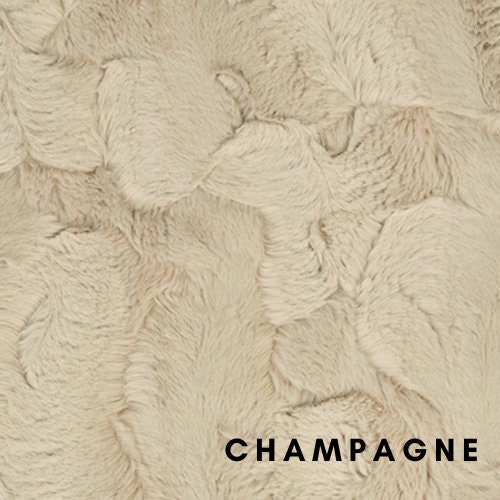 Champagne Mongolian Sheep Wool 2-3 Inches Long Pile Faux Fur