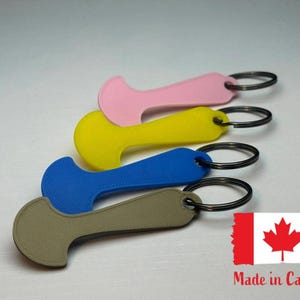 Loonie Shopping Cart Key - MADE IN CANADA