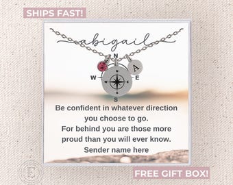 Daughter Graduation Necklace Custom Graduation Jewelry for Daughter Personalized Daughter College Graduation Gift for Daughter High School