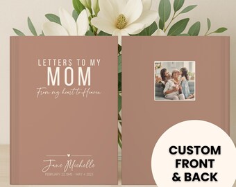 Letters to Mom Notebook, Loss of Mother Gift, Mom Memorial Gift, Remembrance Gift, Bereavement Gifts, In Loving Memory, Sympathy Gift