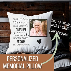 I Still Talk About You Couple, Memorial Pillow, Personalized