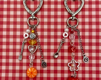 Matching keychains/phone charms