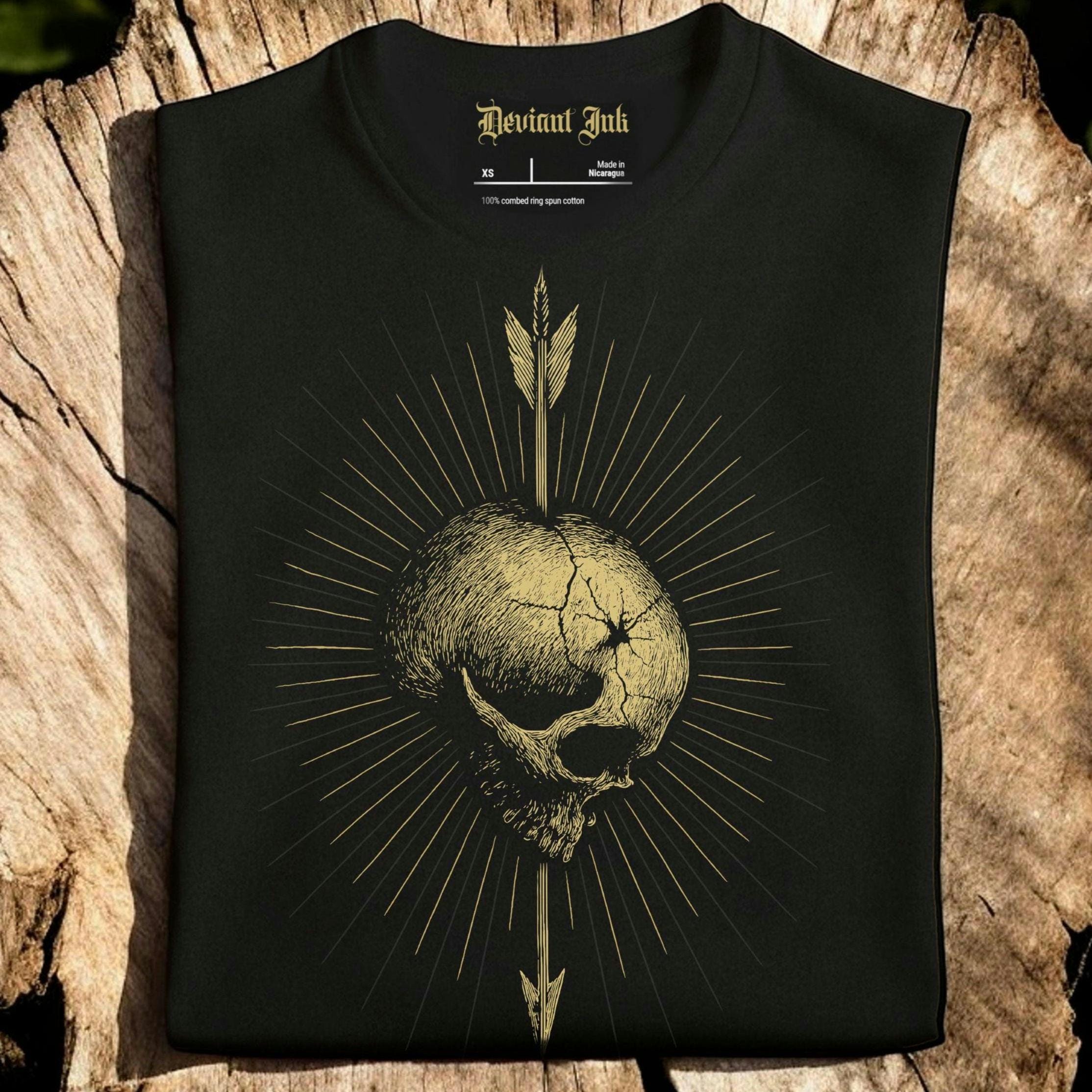 T-shirt Hunt: Showdown 1896 Greyhound Trait - Officiel, Coupe Classique - Pour Fans Du Jeu